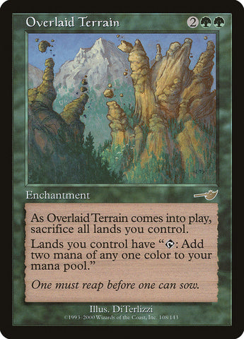 Overlaid Terrain [Nemesis] Magic: The Gathering