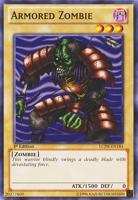 Armored Zombie [LCJW-EN184] Common Yu-Gi-Oh!