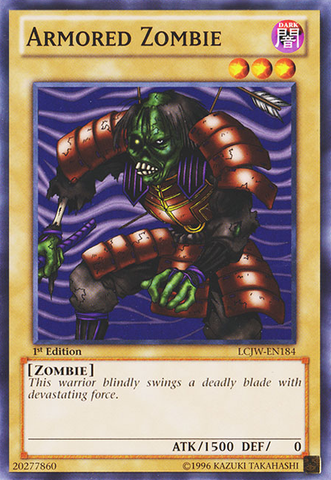 Armored Zombie [LCJW-EN184] Common Yu-Gi-Oh!