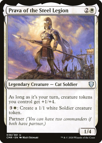 Prava of the Steel Legion [Commander Legends] Magic: The Gathering