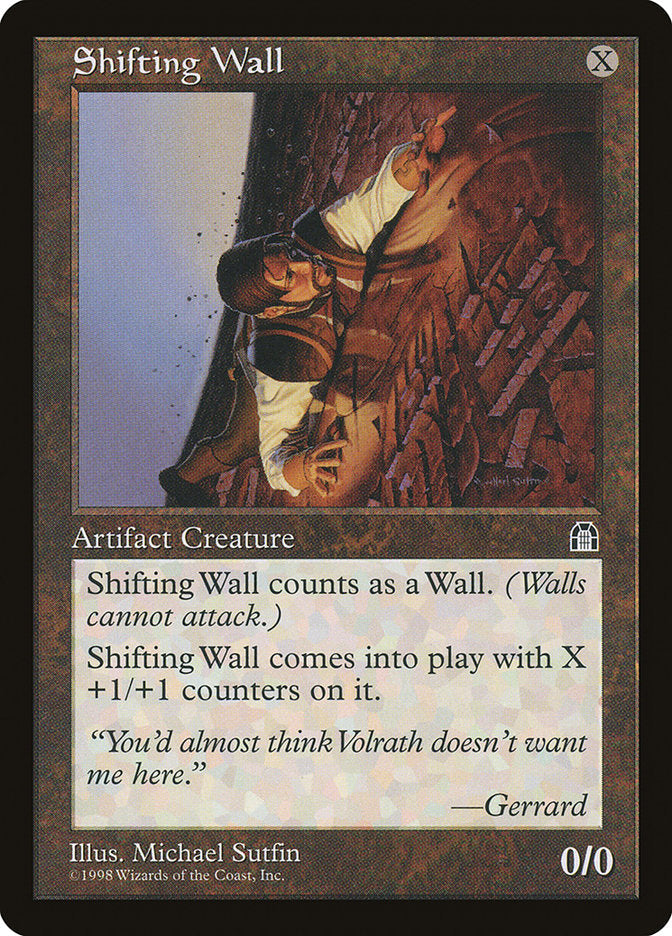 Shifting Wall [Stronghold] Magic: The Gathering