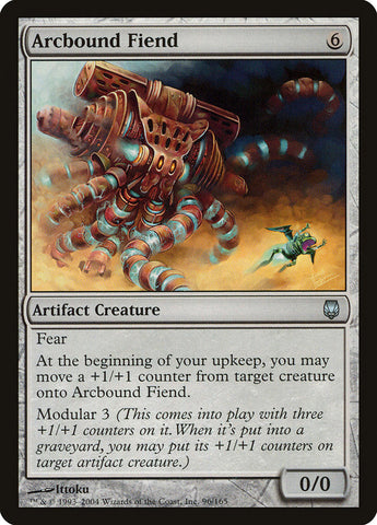 Arcbound Fiend [Darksteel] Magic: The Gathering