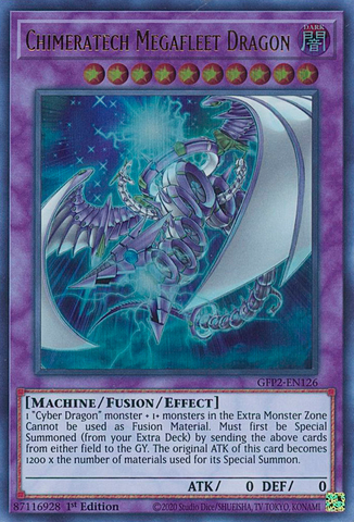 Chimeratech Megafleet Dragon [GFP2-EN126] Ultra Rare Yu-Gi-Oh!