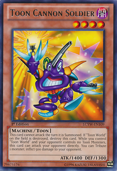 Toon Cannon Soldier [LCYW-EN109] Rare Yu-Gi-Oh!