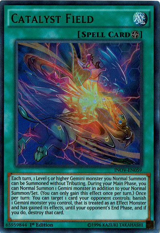 Catalyst Field [INOV-EN059] Ultra Rare Yu-Gi-Oh!