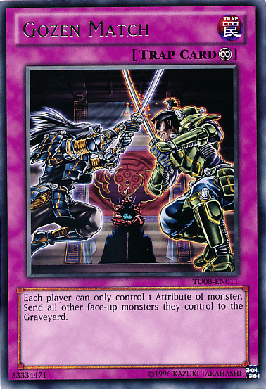 Gozen Match [TU08-EN011] Rare Yu-Gi-Oh!