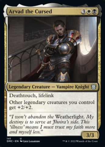 Arvad the Cursed [Dominaria United Commander] Magic: The Gathering