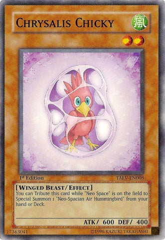Chrysalis Chicky [TAEV-EN008] Common Yu-Gi-Oh!