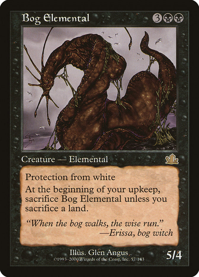 Bog Elemental [Prophecy] Magic: The Gathering