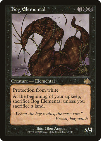 Bog Elemental [Prophecy] Magic: The Gathering