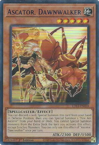 Ascator, Dawnwalker (Blue) [LDS3-EN050] Ultra Rare Yu-Gi-Oh!