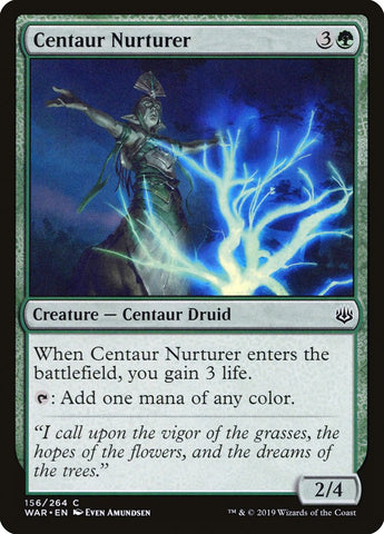 Centaur Nurturer [War of the Spark] Magic: The Gathering