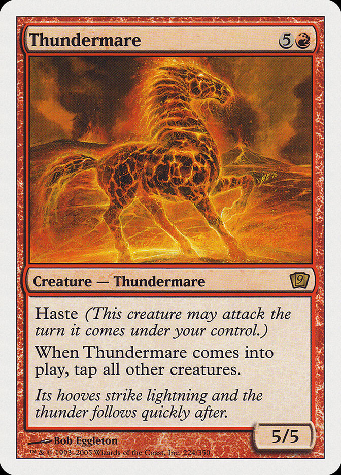 Thundermare [Ninth Edition] Magic: The Gathering