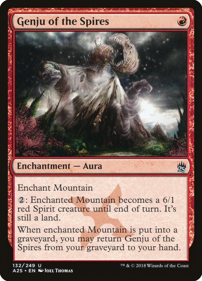 Genju of the Spires [Masters 25] Magic: The Gathering