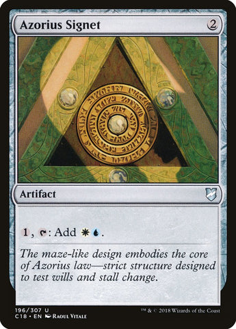 Azorius Signet [Commander 2018] Magic: The Gathering