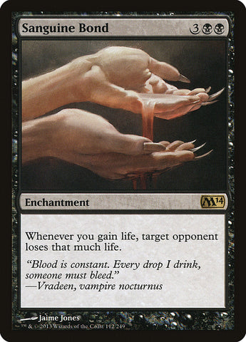 Sanguine Bond [Magic 2014] Magic: The Gathering