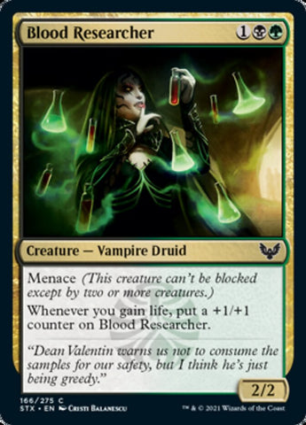 Blood Researcher [Strixhaven: School of Mages] Magic: The Gathering