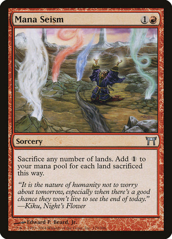 Mana Seism [Champions of Kamigawa] Magic: The Gathering