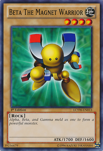 Beta the Magnet Warrior [LCYW-EN013] Common Yu-Gi-Oh!