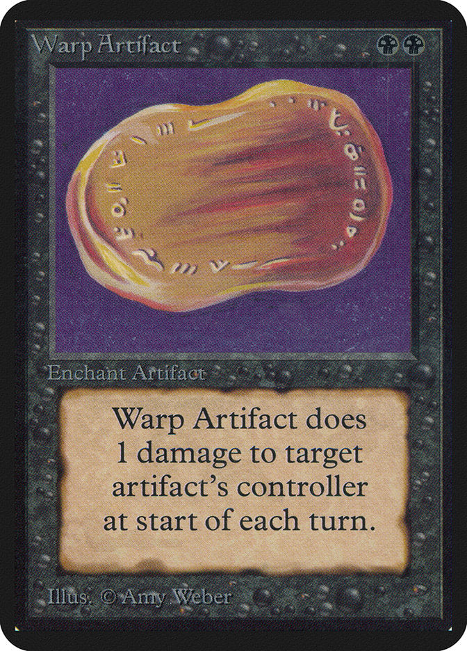 Warp Artifact [Alpha Edition] Magic: The Gathering