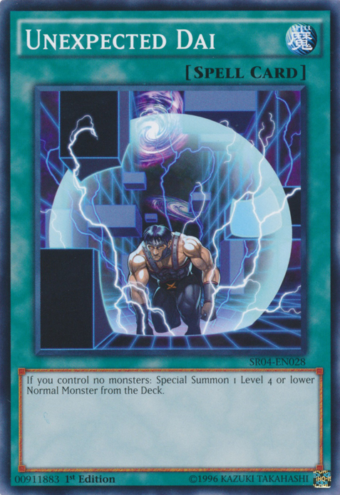 Unexpected Dai [SR04-EN028] Common Yu-Gi-Oh!
