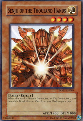 Senju of the Thousand Hands [DLG1-EN069] Common Yu-Gi-Oh!