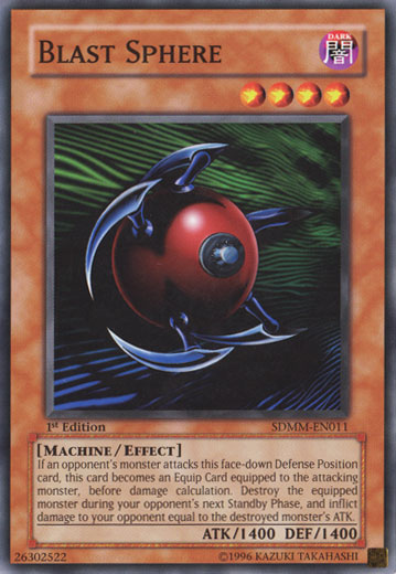 Blast Sphere [SDMM-EN011] Common Yu-Gi-Oh!