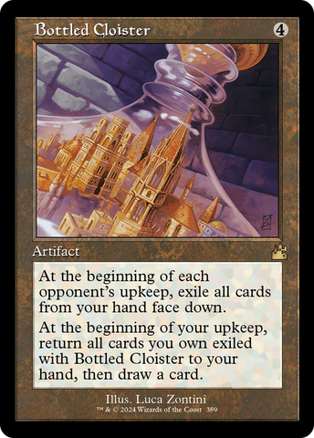 Bottled Cloister (Retro Frame) [Ravnica Remastered] Magic: The Gathering