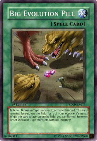 Big Evolution Pill [SD09-EN017] Common Yu-Gi-Oh!