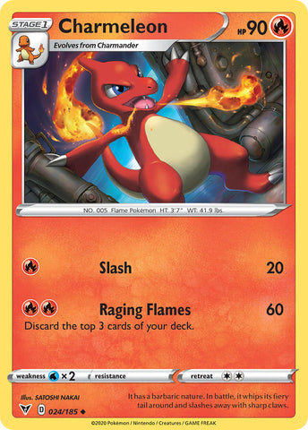 Charmeleon (024/185) [Sword & Shield: Vivid Voltage] Pokémon