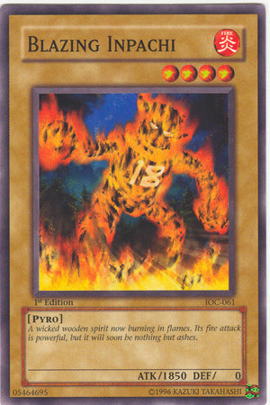 Blazing Inpachi [IOC-061] Common Yu-Gi-Oh!