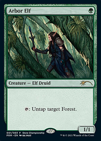 Arbor Elf [Wizards Play Network 2021] Magic: The Gathering