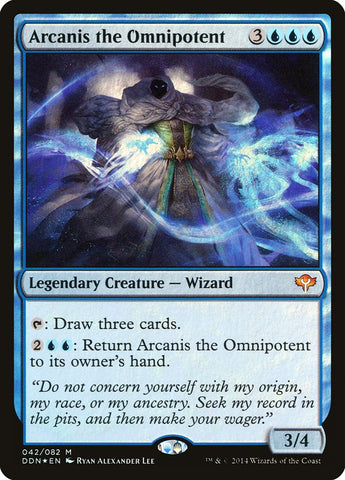 Arcanis the Omnipotent [Duel Decks: Speed vs. Cunning] Magic: The Gathering