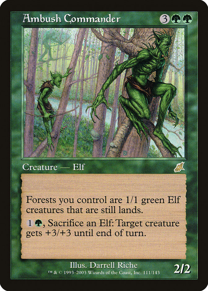 Ambush Commander [Scourge] Magic: The Gathering