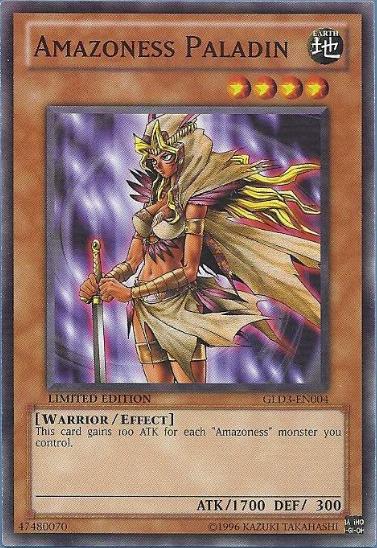 Amazoness Paladin [GLD3-EN004] Common Yu-Gi-Oh!