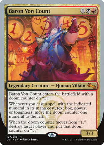 Baron Von Count [Unstable] Magic: The Gathering
