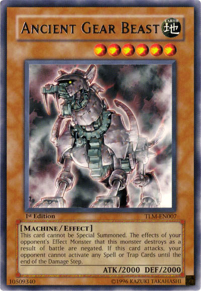 Ancient Gear Beast [TLM-EN007] Rare Yu-Gi-Oh!