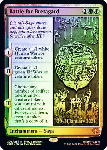 Battle for Bretagard [Kaldheim Prerelease Promos] Magic: The Gathering