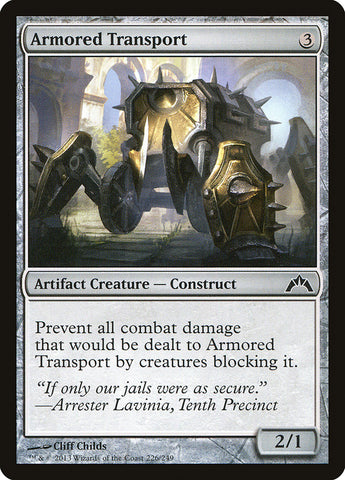 Armored Transport [Gatecrash] Magic: The Gathering