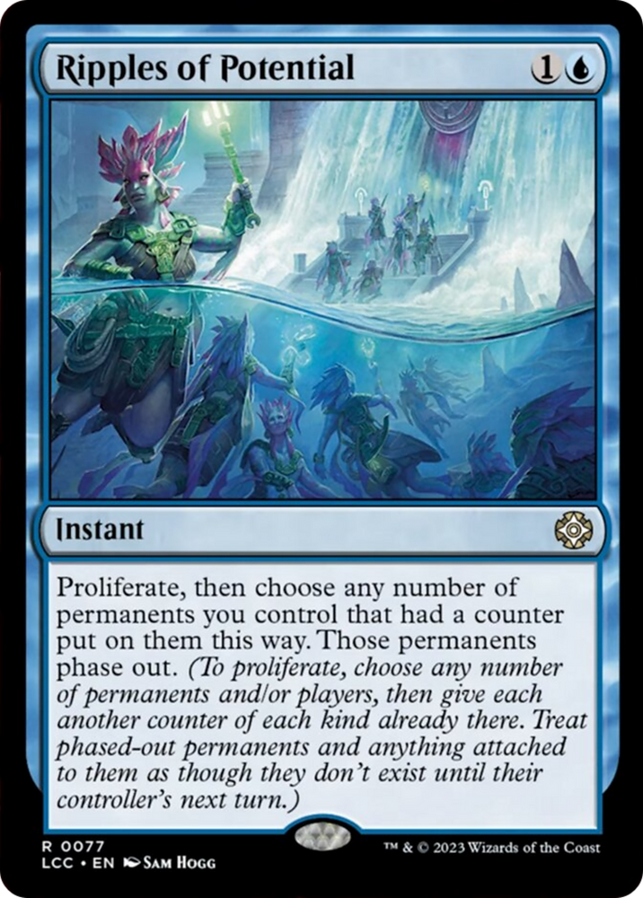 Ripples of Potential [The Lost Caverns of Ixalan Commander] Magic: The Gathering