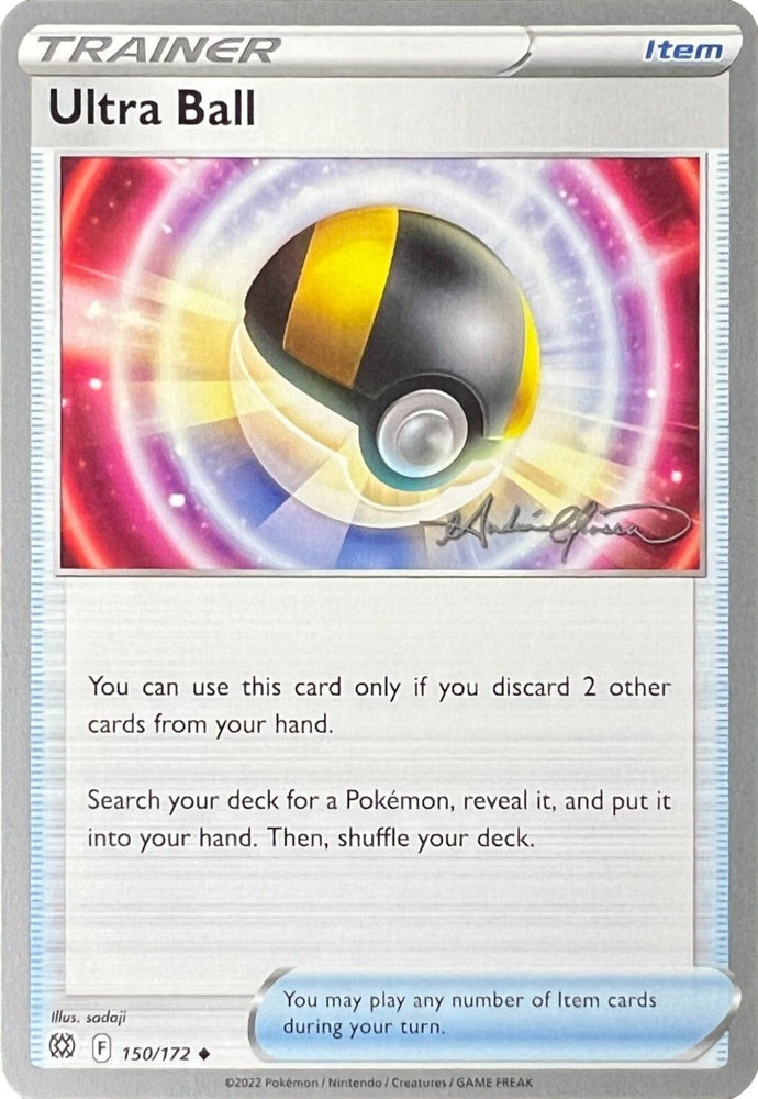 Ultra Ball (150/172) (The Shape of Mew - Andre Chiasson) [World Championships 2022] Pokémon