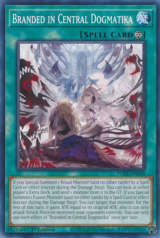 Branded in Central Dogmatika [POTE-EN058] Common Yu-Gi-Oh!