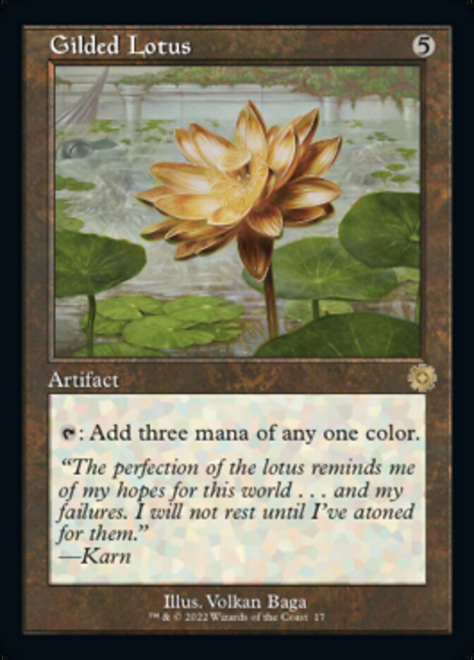 Gilded Lotus (Retro) [The Brothers' War Retro Artifacts] Magic: The Gathering