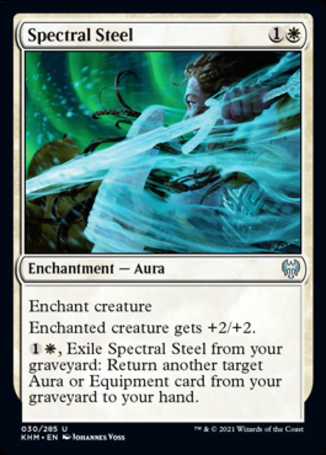 Spectral Steel [Kaldheim] Magic: The Gathering
