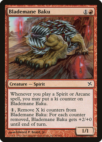 Blademane Baku [Betrayers of Kamigawa] Magic: The Gathering
