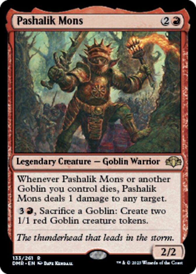 Pashalik Mons [Dominaria Remastered] Magic: The Gathering