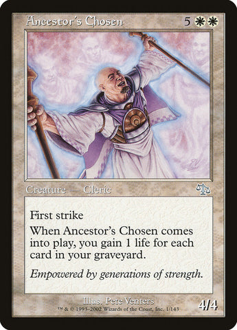 Ancestor's Chosen [Judgment] Magic: The Gathering