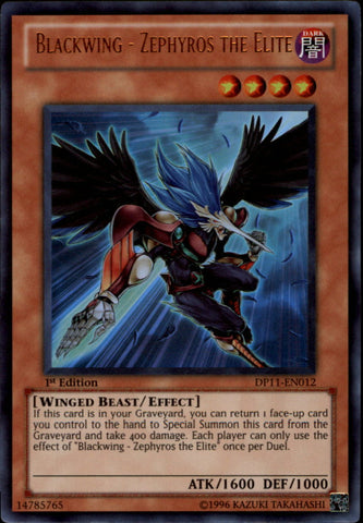 Blackwing - Zephyros the Elite [DP11-EN012] Ultra Rare Yu-Gi-Oh!