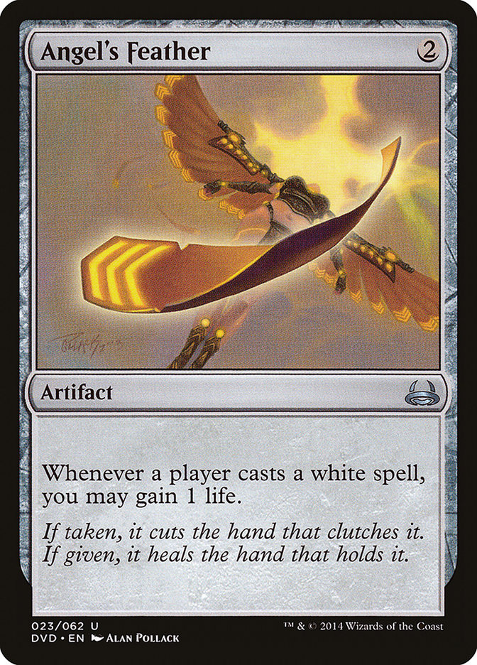 Angel's Feather (Divine vs. Demonic) [Duel Decks Anthology] Magic: The Gathering