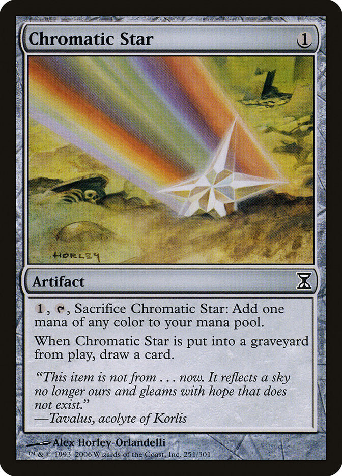 Chromatic Star [Time Spiral] Magic: The Gathering
